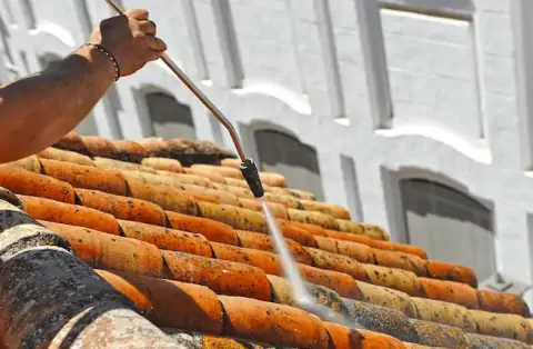 Nettoyage de toitures - La Palme